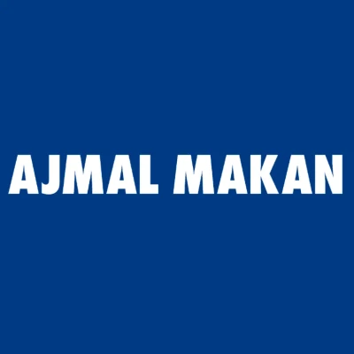 Ajmal Makan logo.