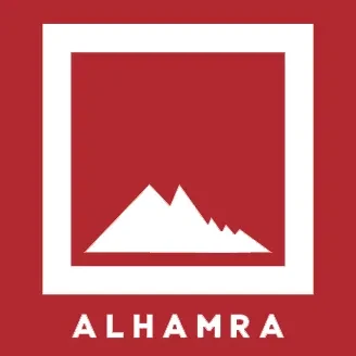 Al Hamra logo.