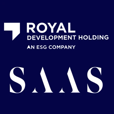 SAAS Properties and Royal Development Company logo.