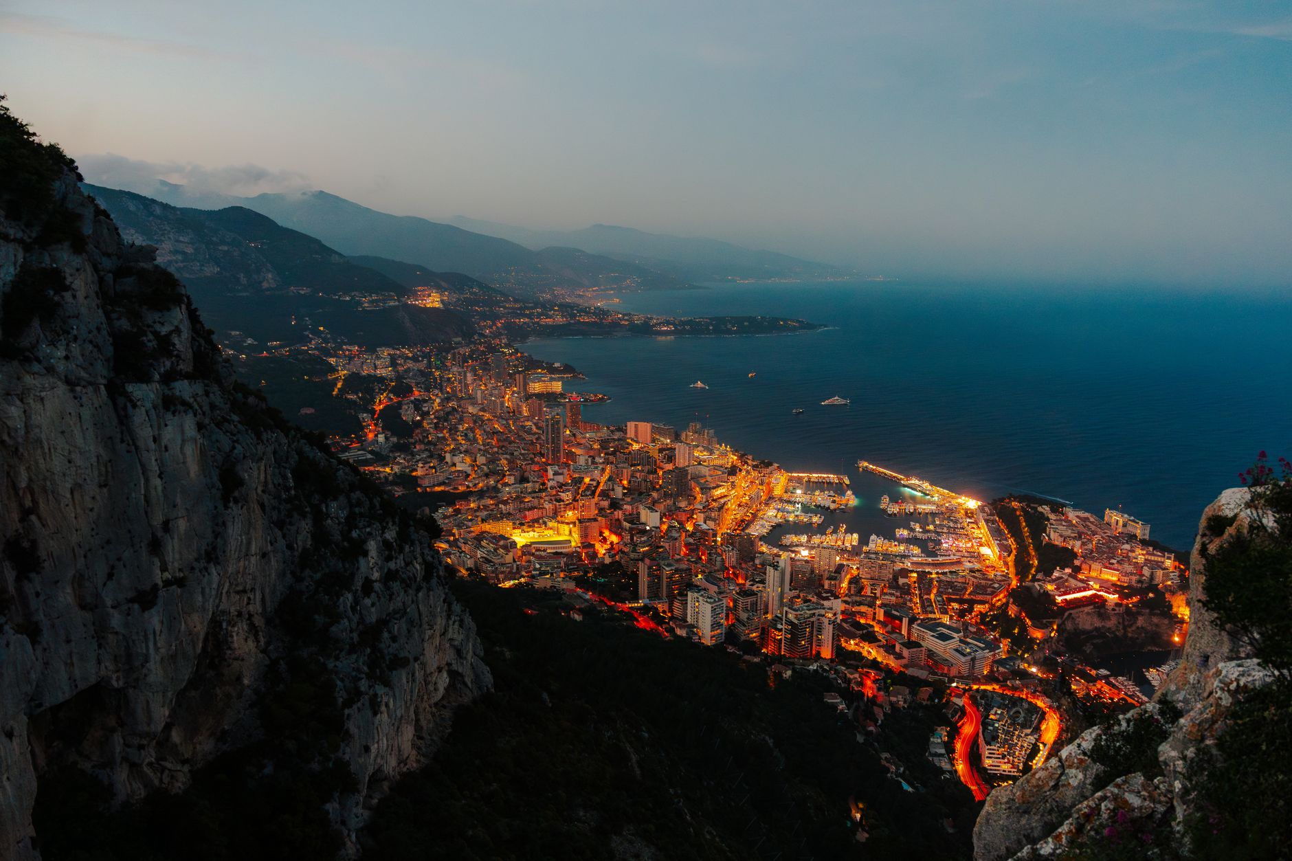 Monaco skyline