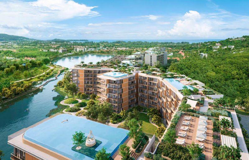Furnished one-bed, Laguna Lakelands, Phuket, Thailand.