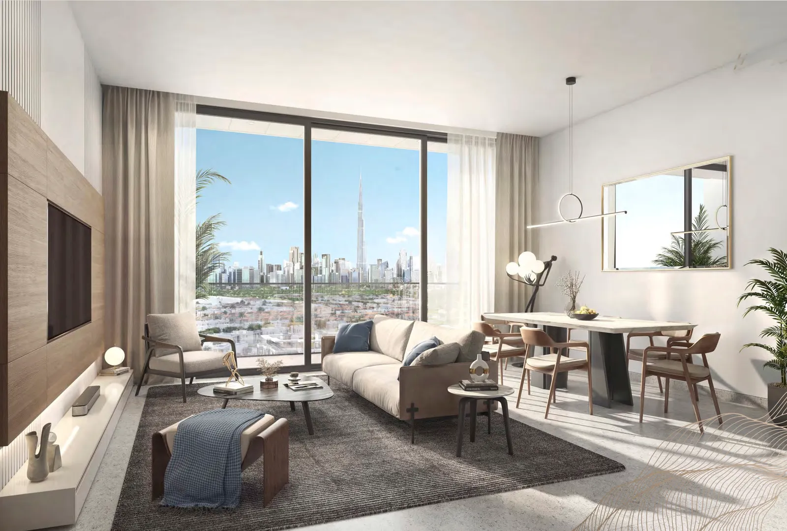 Naya 3, Mohammed Bin Rashid City · render 1