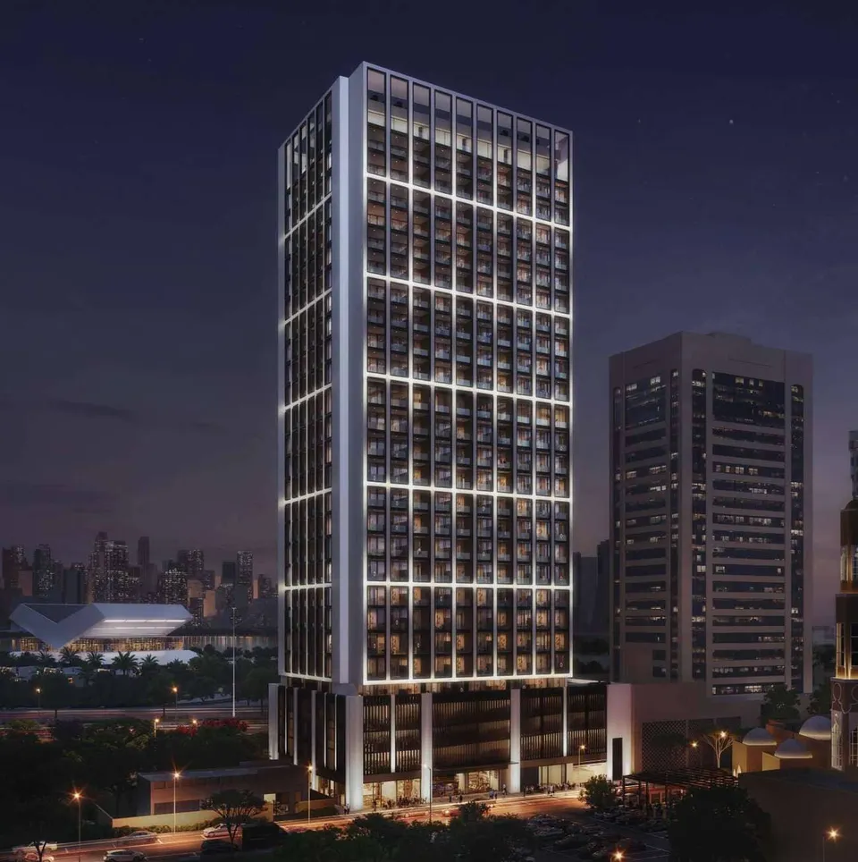 Binghatti Twilight, Al Jaddaf Waterfront · render 3