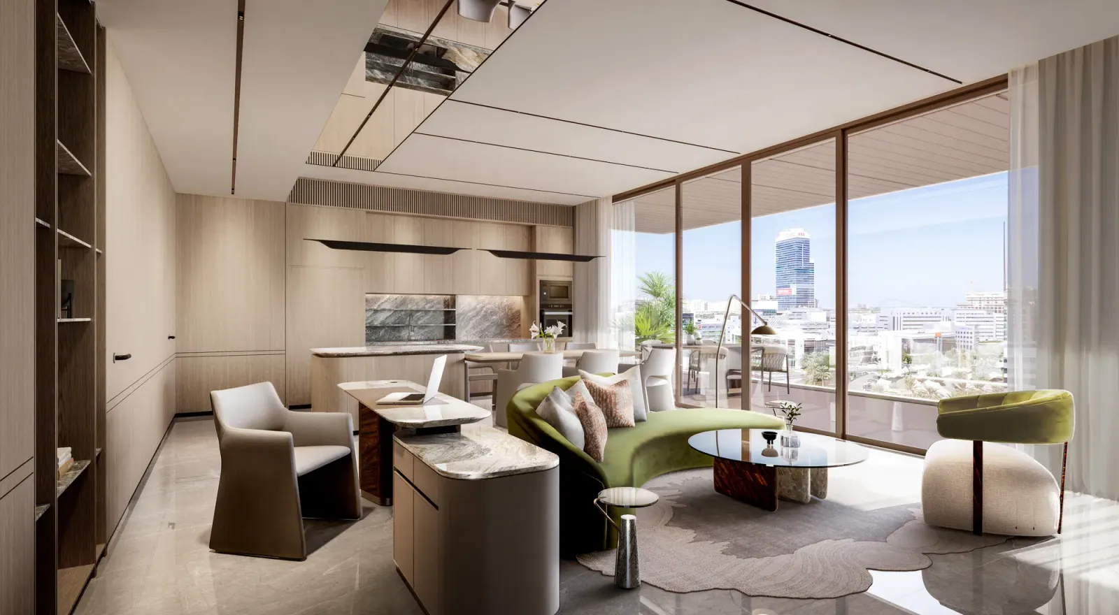 Mas Barsha Residency, Al Barsha 1 · render 3