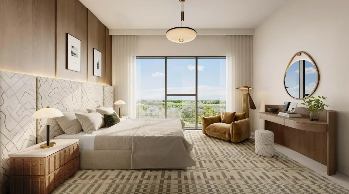 Interior render at Golf Hills.