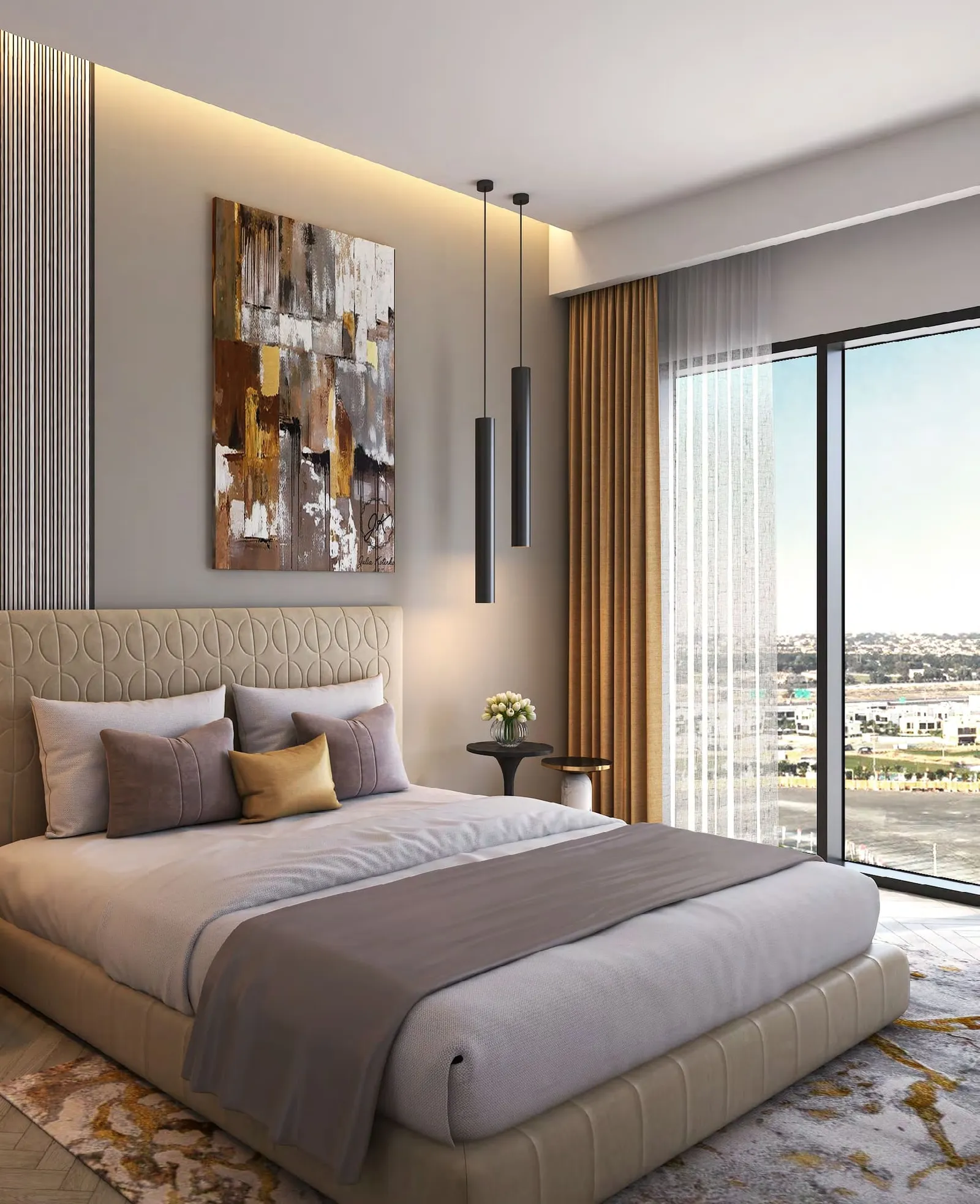 Golf Greens, Damac Hills · render 4