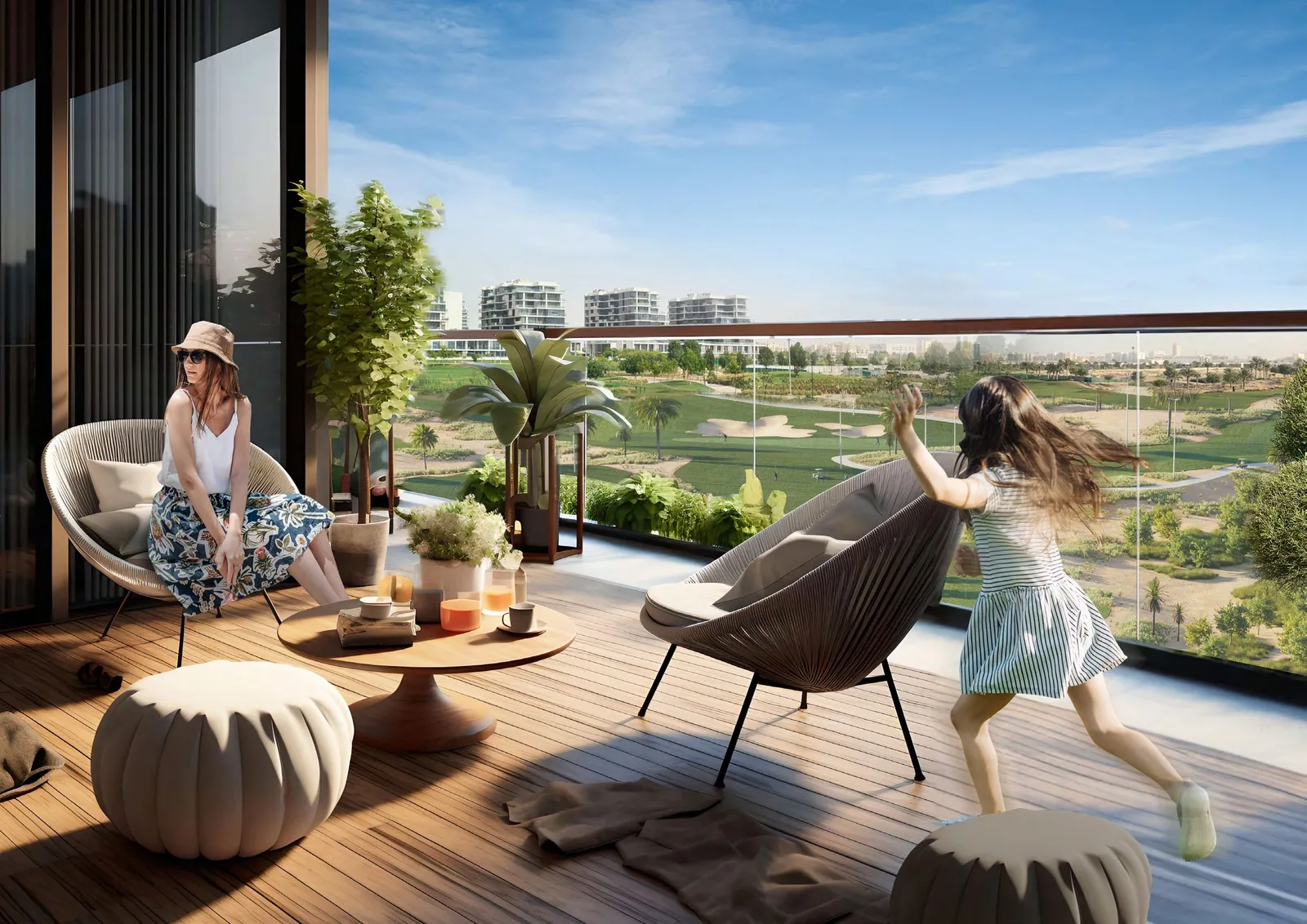 Golf Greens, Damac Hills · render 6