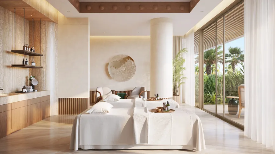 Spa And Treatment Rooms at Solaya.