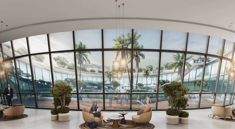 Lounge at Sobha Solis.