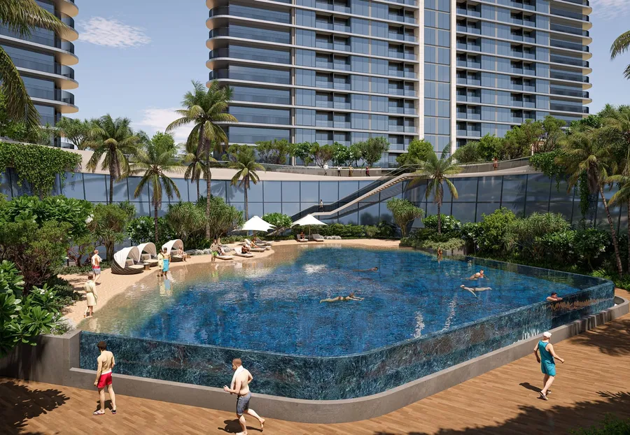 Leisure Pool at Sobha Solis.