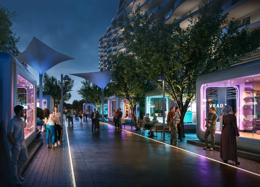 Smart Pop-up Retail Capsules at Valencia.