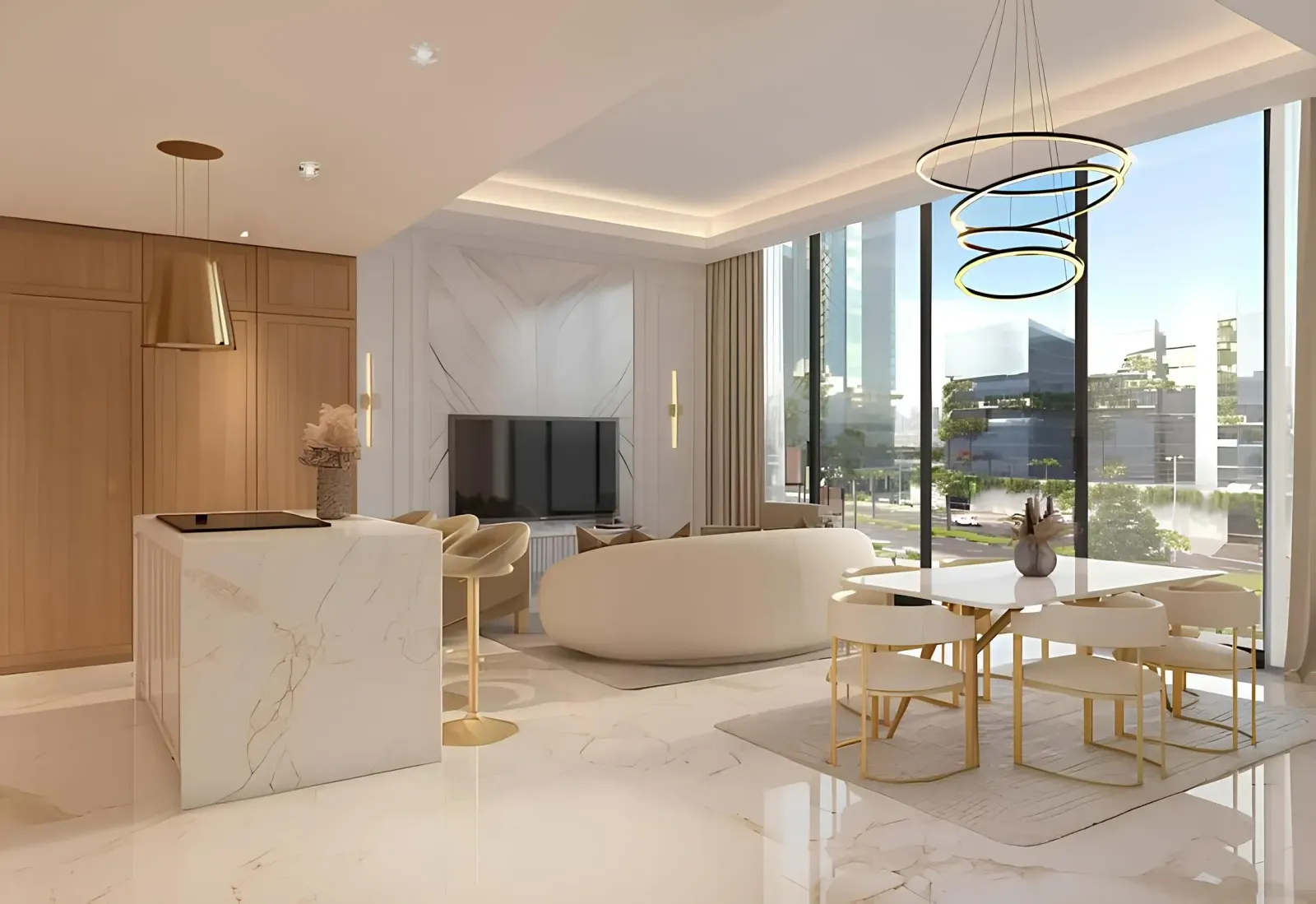 Riviera 58, Azizi Riviera at Meydan One · render 2
