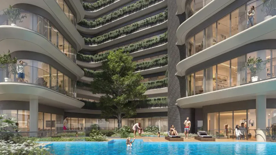 Azizi Rose, Jebel Ali Freezone Extension · render 3