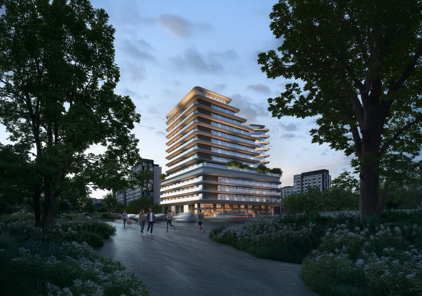 Azizi Rose, Jebel Ali Freezone Extension · render 5
