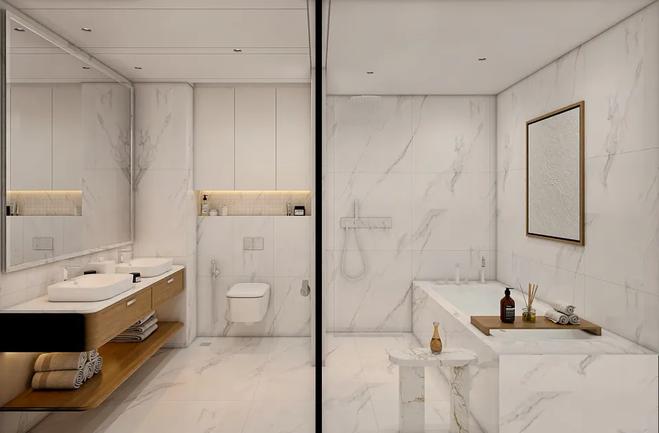 Riviera 60, Azizi Riviera at Meydan One · render 5