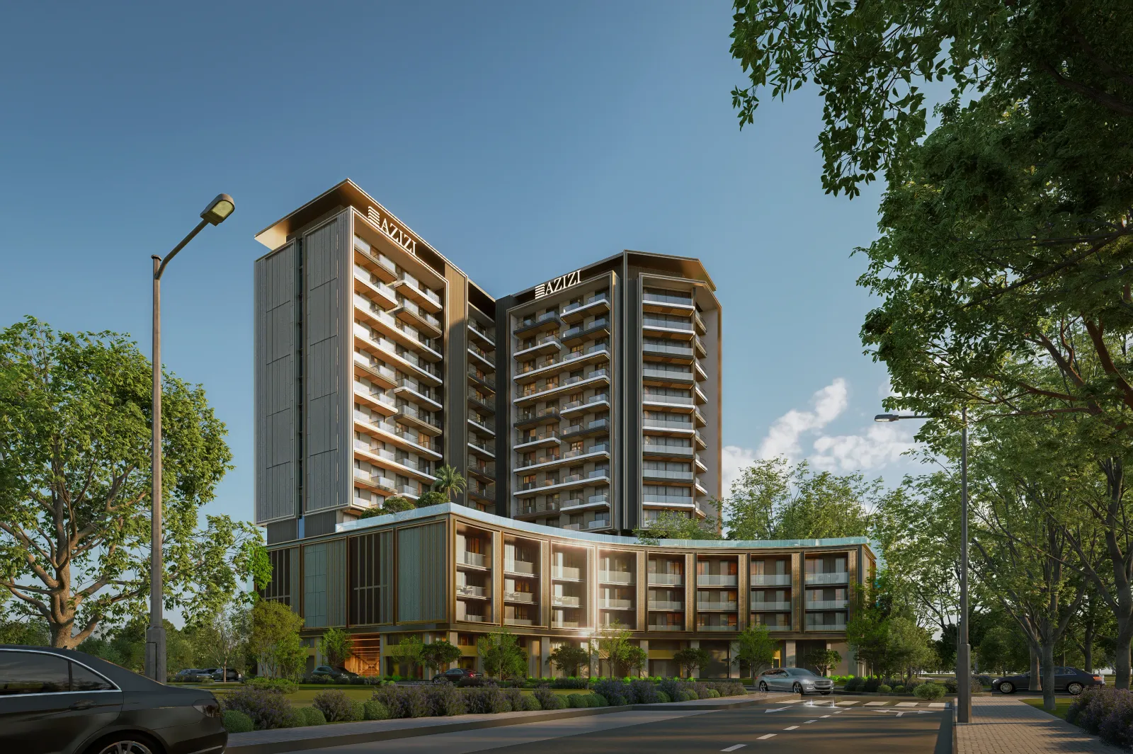 Azizi Gabriel, Jebel Ali Freezone Extension · render 1