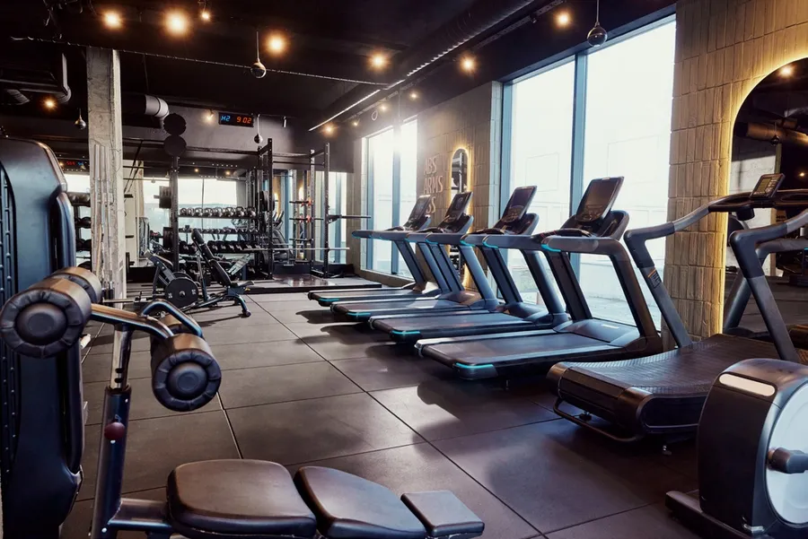 Separate And Fully Equipped Gym at Azizi Lina.