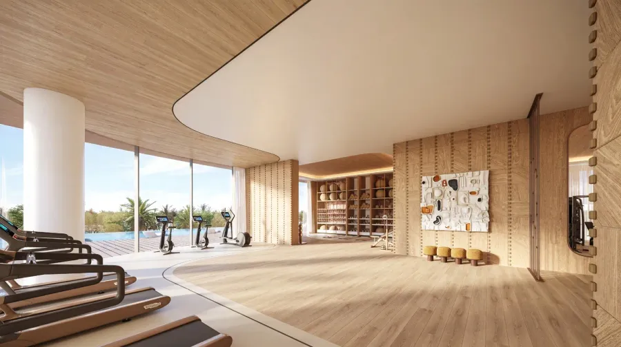 Yoga Area at Le Château.