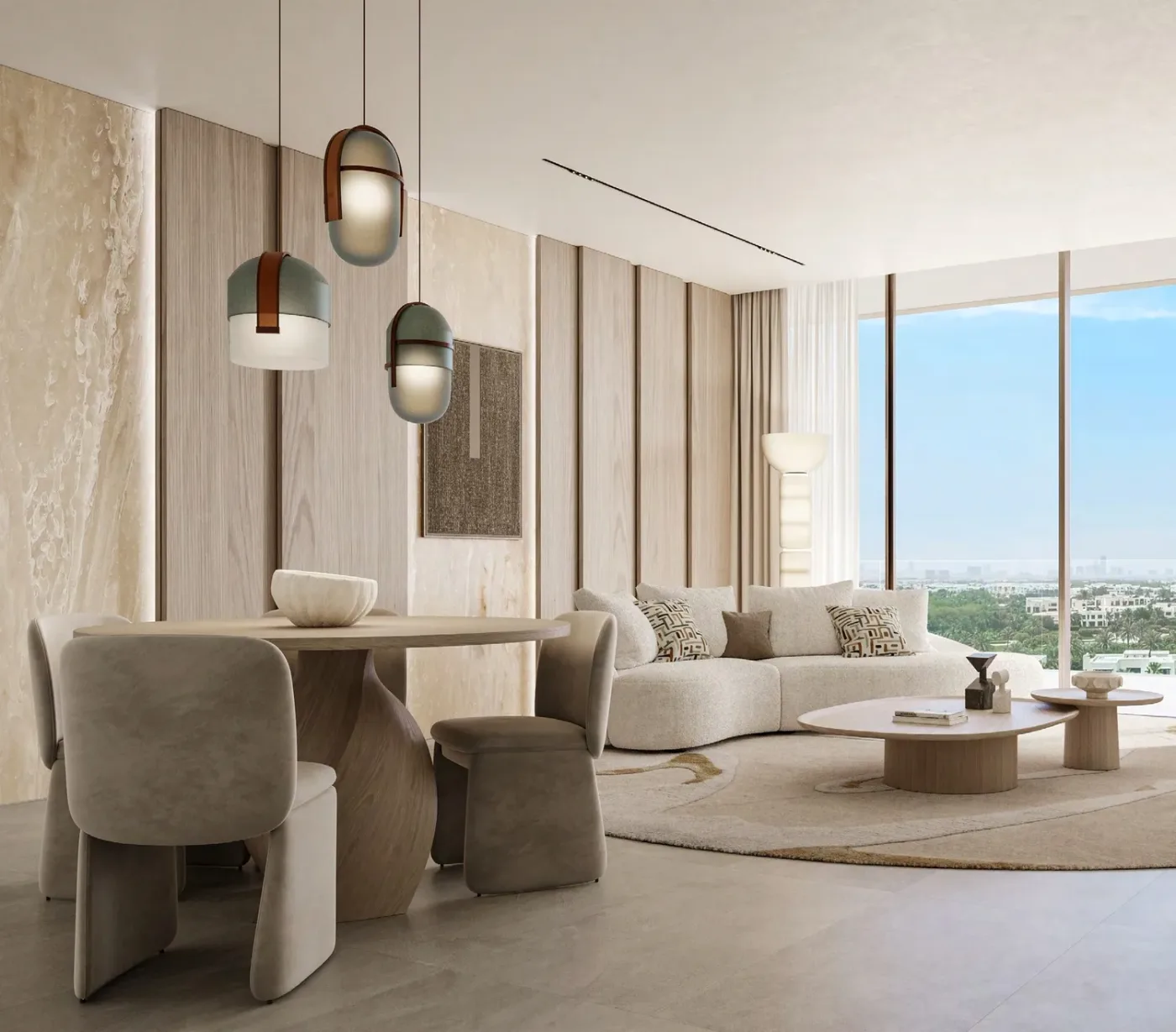Interior render at Hado by Beyond.