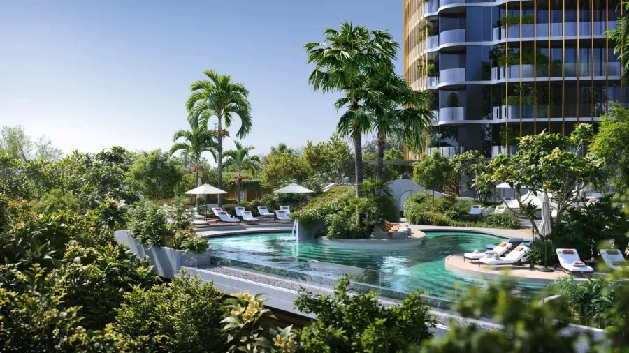 Pool Podium at Kanyon by Beyond.