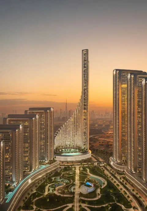 Vision Iconic, Meydan (Nad Al Sheba  1) · render 3