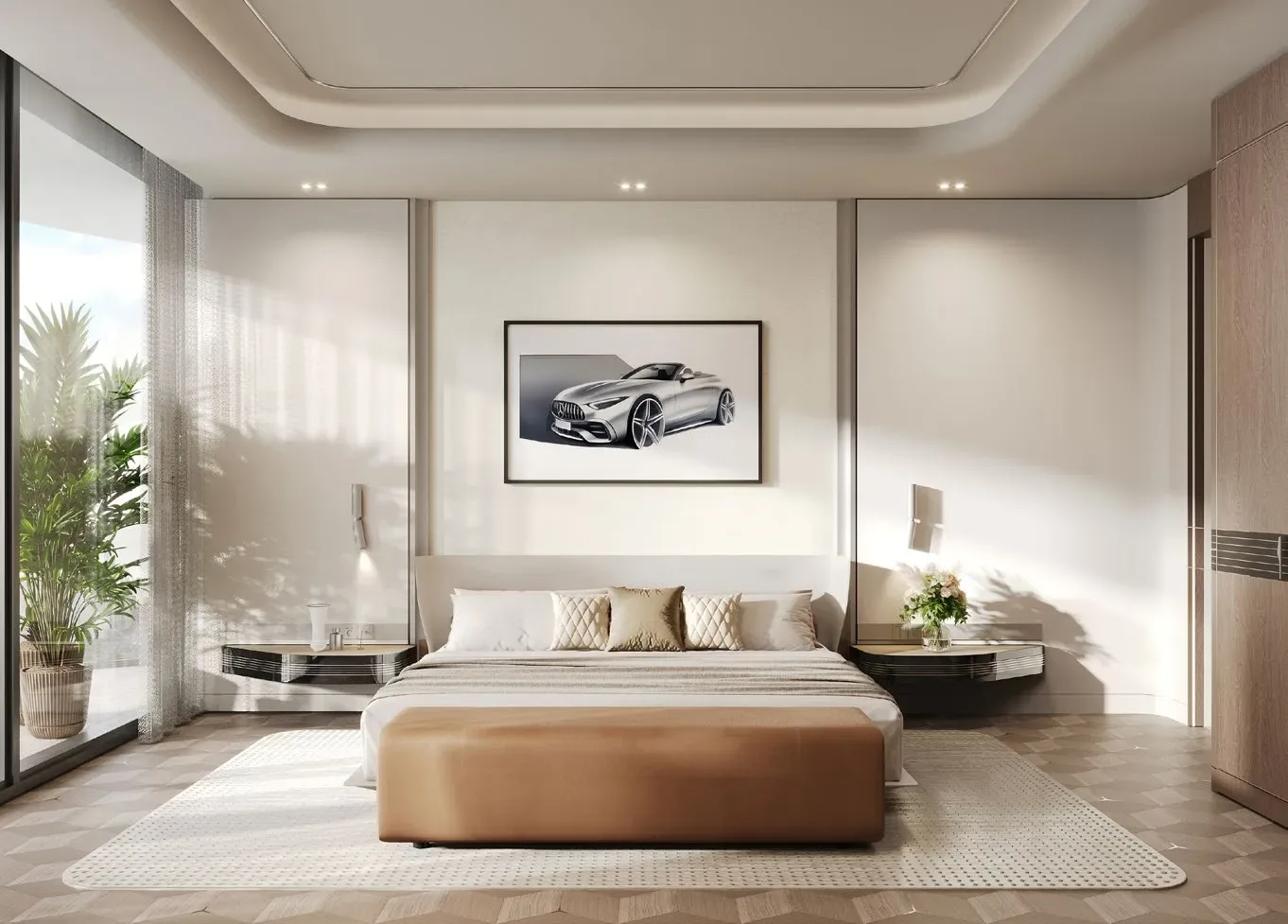 Interior render at Vision Iconic.