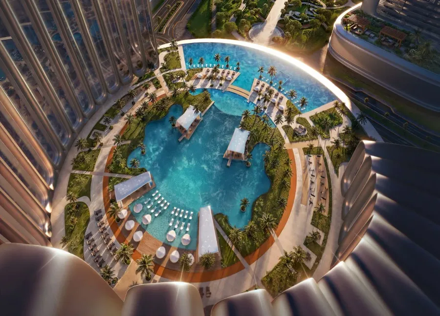Swimming Pool at Maybach 6.