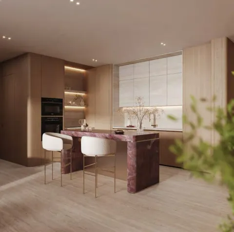 Binghatti Etherea, JVC (Jumeirah Village Circle) · render 2