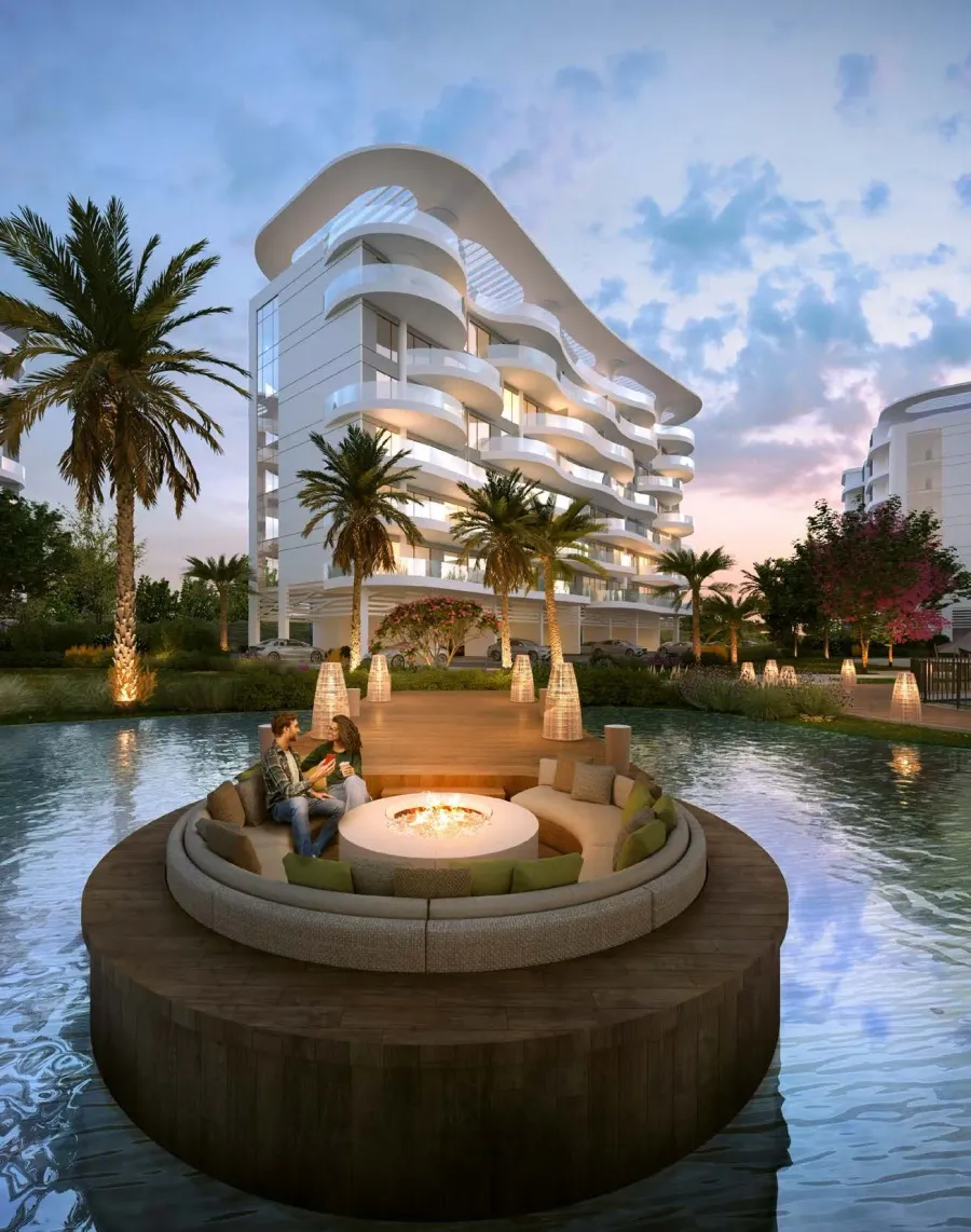 Aqua Blaze Lounge at Damac Lagoons Views Phase 3.