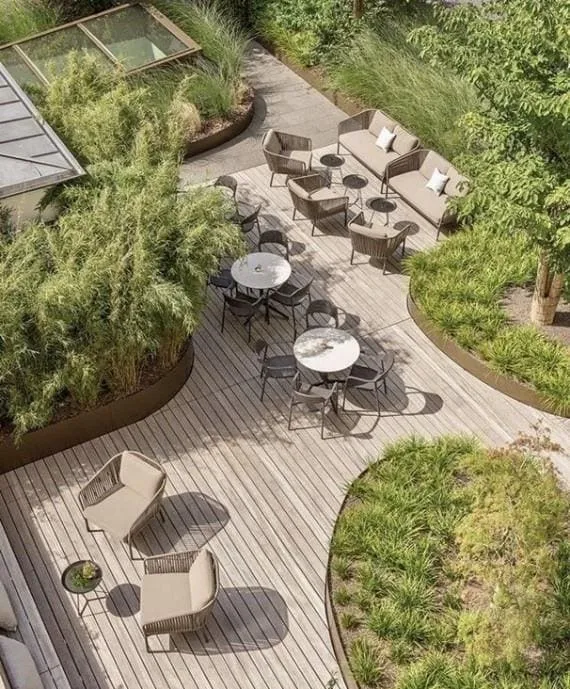 Urban Farming Terrace at Damac District.