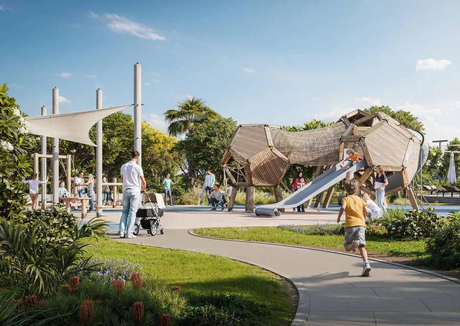 Kids Playground at Damac District.