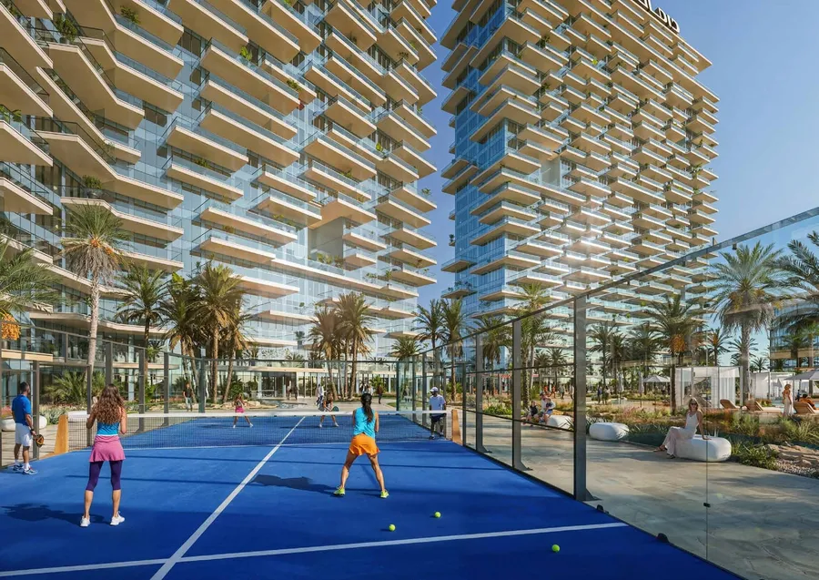 Padel Courts at Damac District.