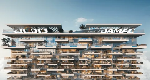 Damac Safa Gate, Sheikh Zayed Road · render 1