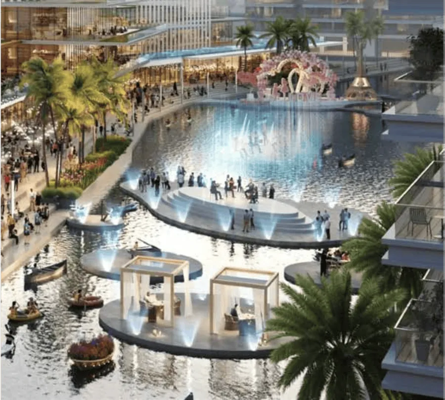 Floating Opera at Damac Riverside Views.