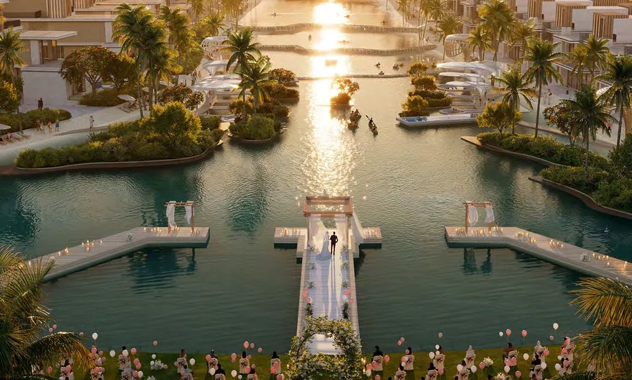 Wedding Venue at Damac Islands Phase 1 and 2.