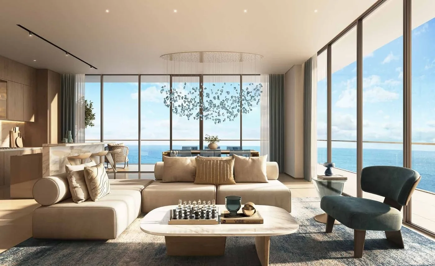 Interior render at Shoreline.