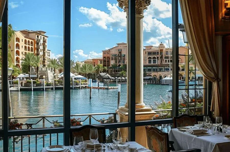 Portofino Ristorante at Riverside by Damac.
