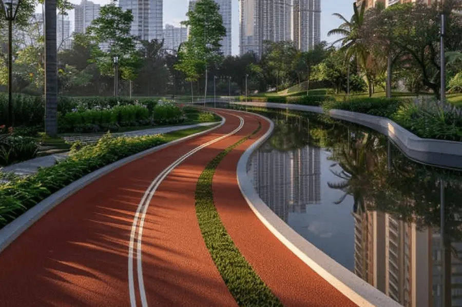 Fitness On Water at Riverside by Damac.