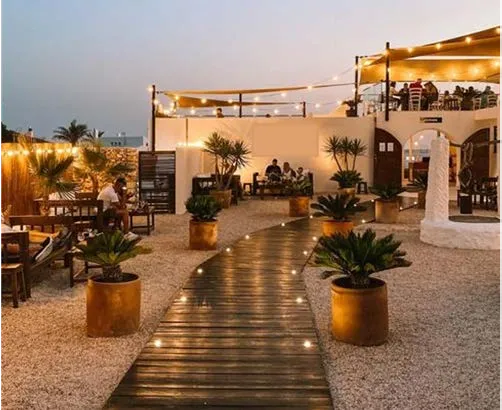 Sunset Beach Restaurant at Damac Lagoons Views Phase 2.