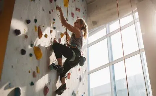 Wall Climbing at Serenz.