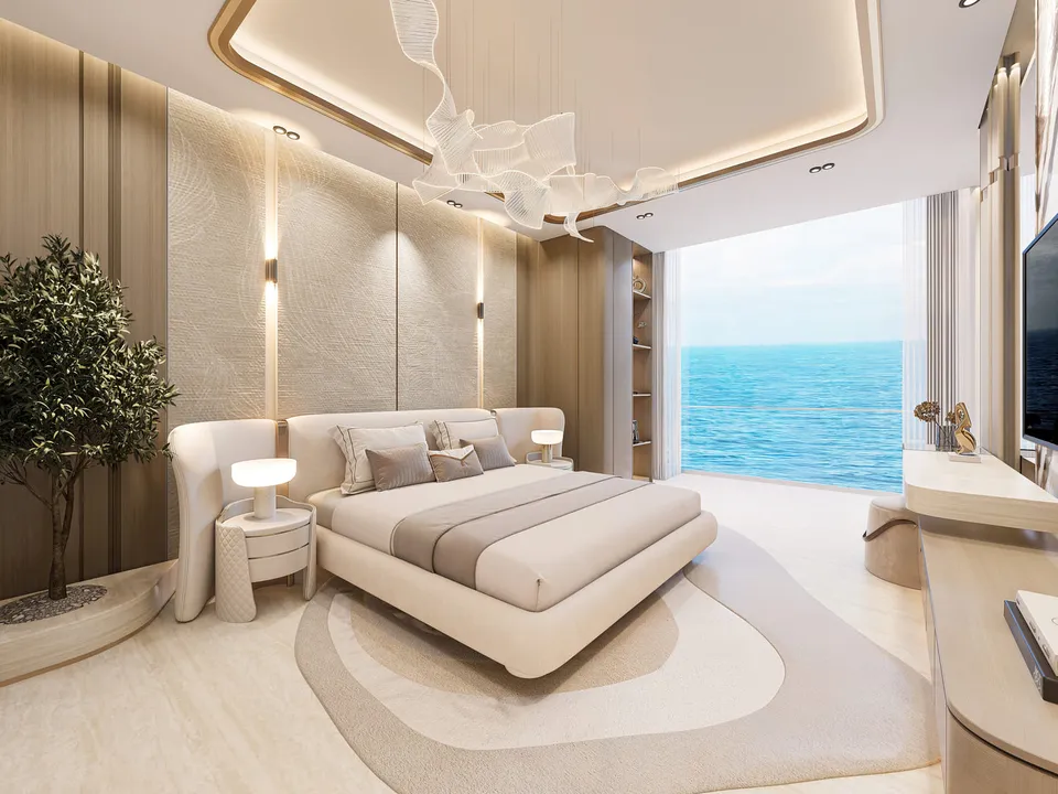 Breez, Dubai Maritime City · render 2
