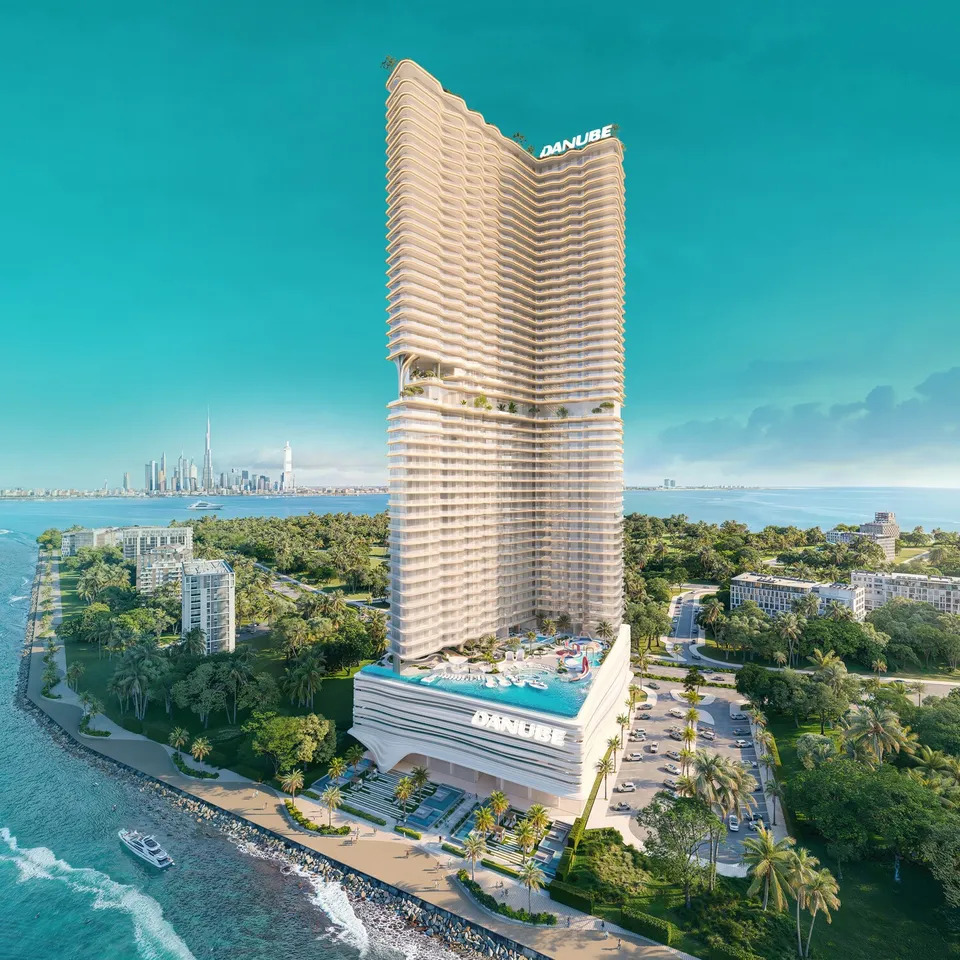 Breez, Dubai Maritime City · render 3