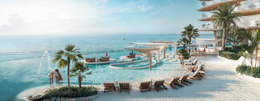 Infinity Pool & Jacuzzi at Breez.