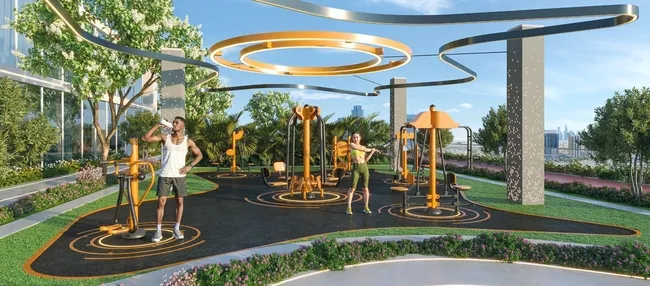 Outdoor Gym at Aspirz.