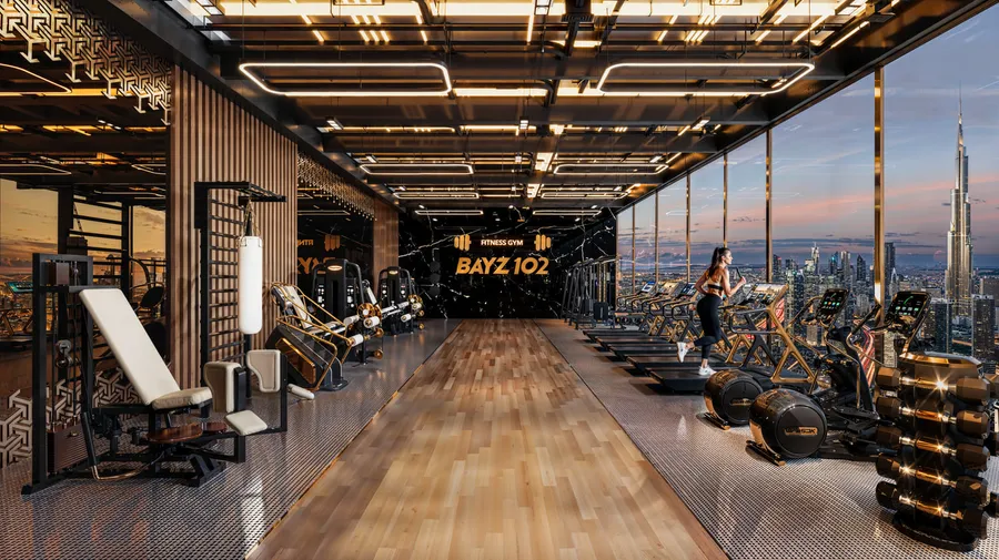 Indoor Gym at Bayz 102.