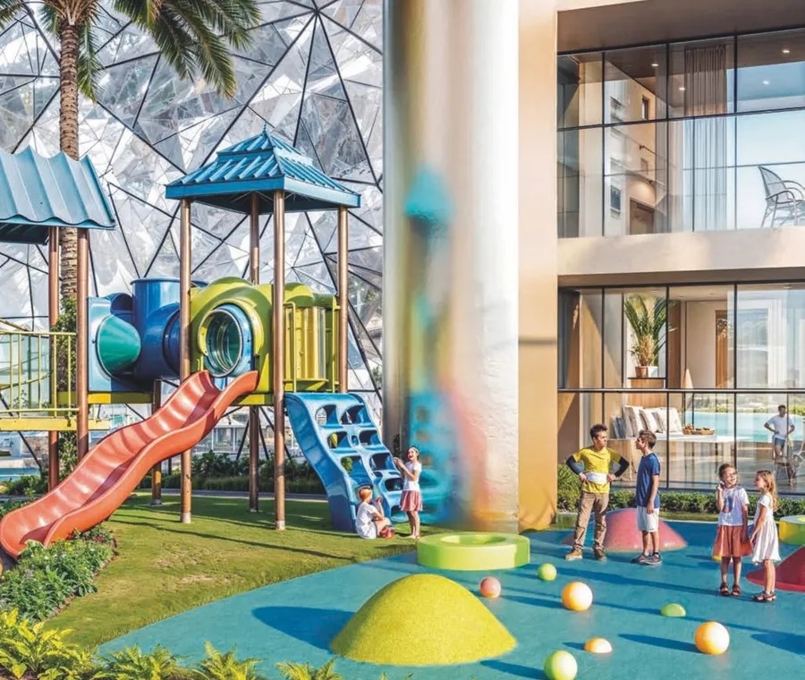 Indoor Kids Play Area at Diamondz.