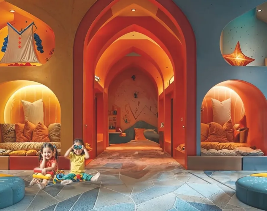 Outdoor Kids Play Area at Diamondz.
