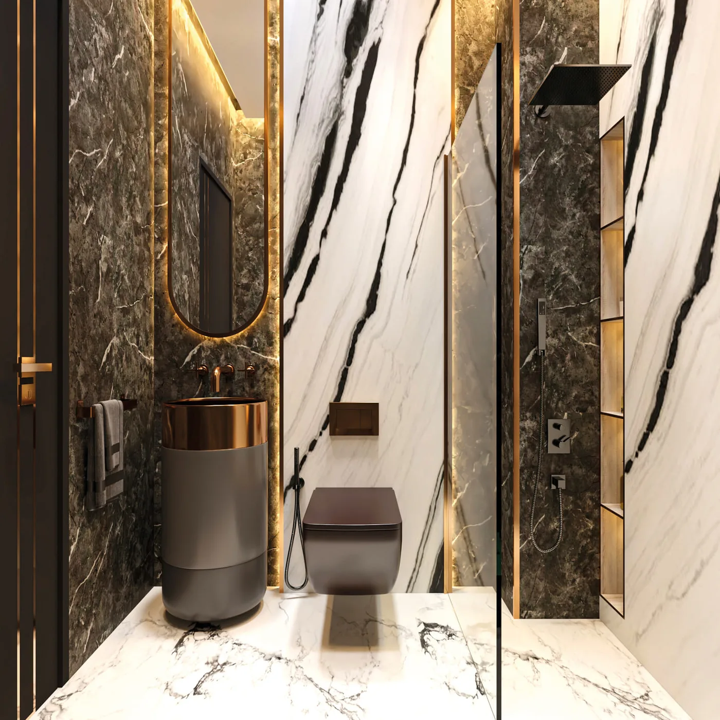 Interior render at Bayz 101.