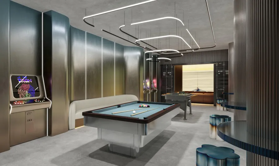 Arcade Room at Portside Square.