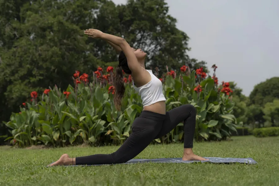 Yoga Area at Portside Square.